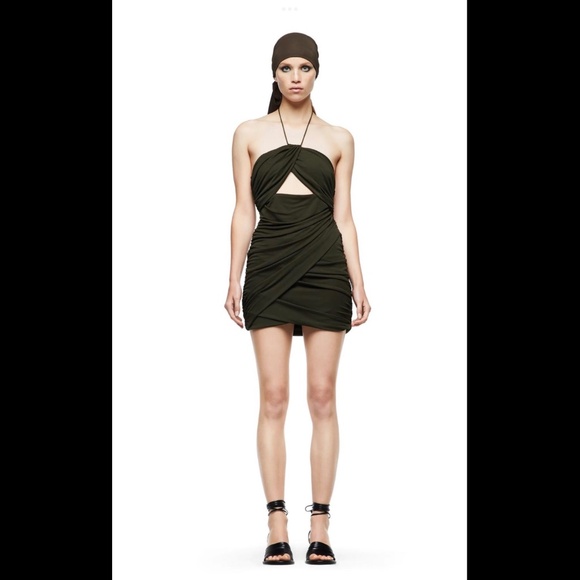 Zara Dresses & Skirts - Zara Draped Mini Dress